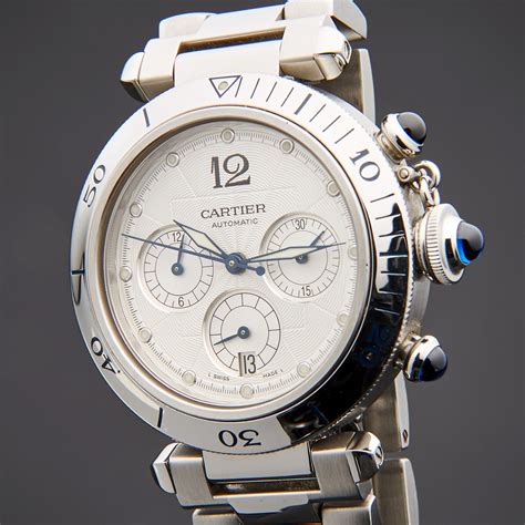 Cartier Pasha W31030h3 Chronograph w31030H3 